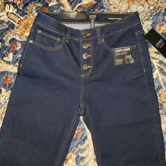 Jones New York Lexington Skinny Jeans - Picture 2 of 6